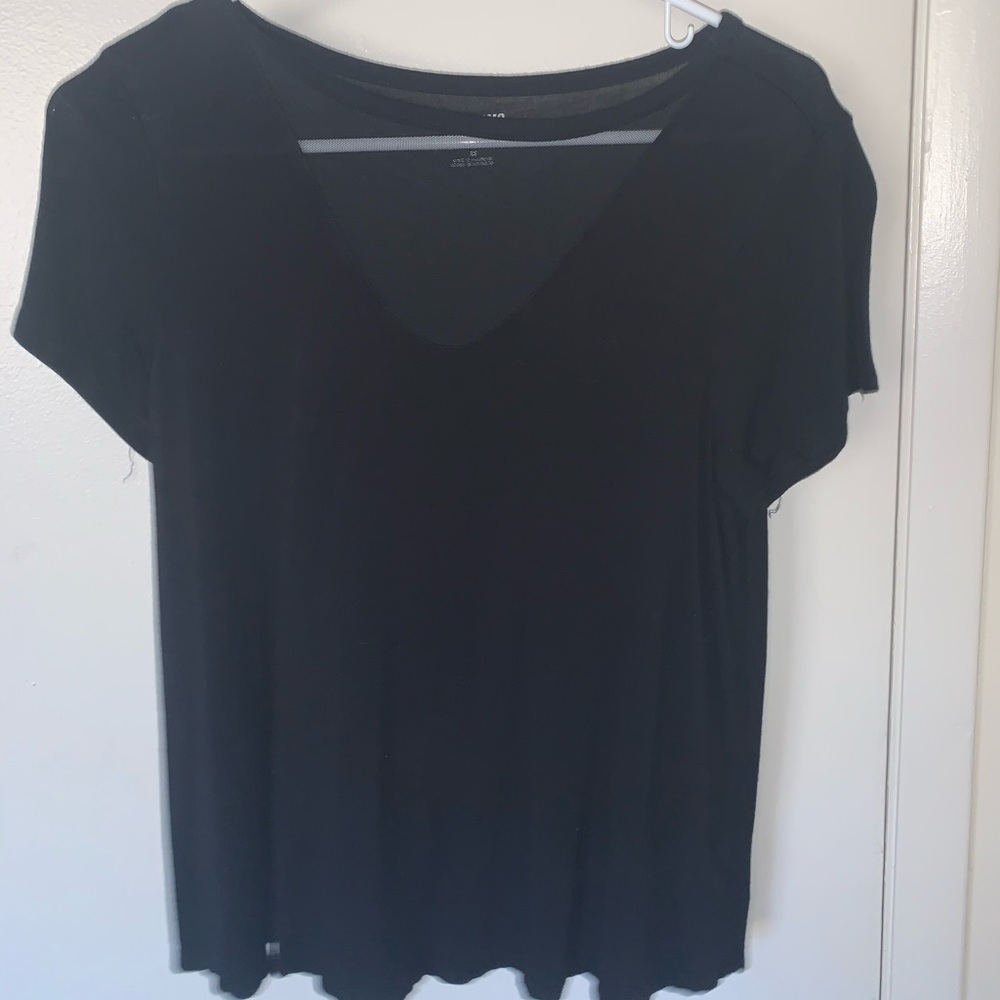 Comfy T-shirt with mesh top